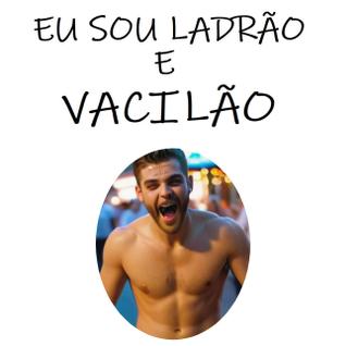 Tatuagem temporária carnaval para testa ladrão vacilão