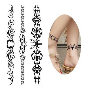 Tatuagem temporária tribal estilo egito modelo