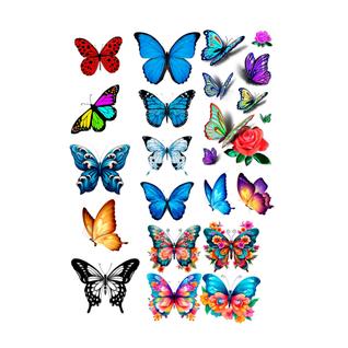 Tatuagens Temporaria Borboletas 2