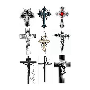 Tatuagens Temporaria Cruz 2