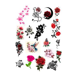 Tatuagens Temporaria Flores 3