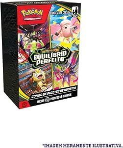 Tcg Pokémon Mega Evolução Combo de Booster Equilibrio Perfeito