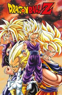 Tendências internacionais de pôsteres de parede Dragon Ball Z Saiyans