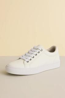 Tênis Branco Feminino Estilo Street  Confortável e Atemporal  Must Have do Dia a Dia