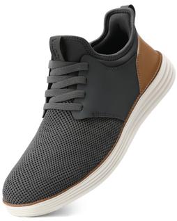 Tênis casuais VILOCY Slip On Fashion, tênis masculinos, cinza