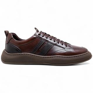 Tenis Democrata Denim Vibe Masculino Couro Casual