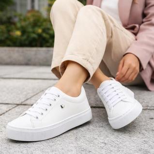 Tênis Feminino Casual Sapatenis Confortável Leve Ideal para Dia a Dia, Design Moderno Anti