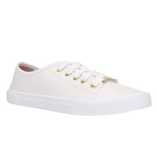 Tênis Feminino Moleca Casual Elegância e Leveza Branco