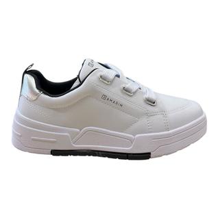 Tenis Feminino Ramarim Casual Conforto Plataforma Amarração Detalhe Metalizado 25-89201 Br