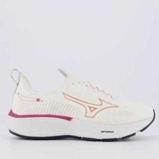 Tênis Mizuno Cool Ride 3 Feminino Bege