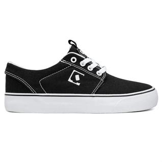 Tênis Qix Combat 3 Lona Vulcanizado Preto Branco Original