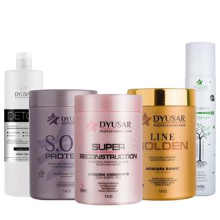 Terapia Capilar com Máscaras  PH Equilibrium e Detox de 1L