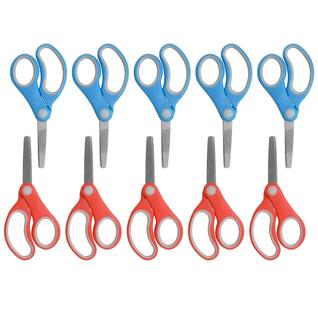 Tesoura Westcott Kids Safety Ages, 4-8, 5 polegadas, ponta sem corte, pacote com 10