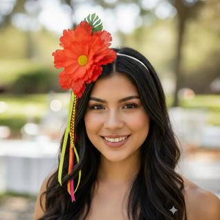 Tiara Feminina Acessório Cabeça Carnaval Enfeites Coloridos