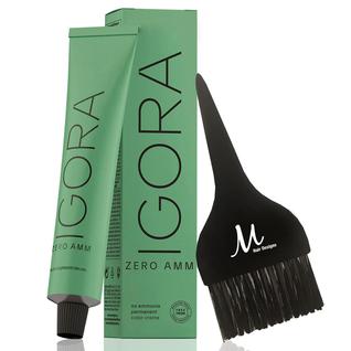 Tinta de cabelo permanente Igora Zero AMM M Hair Designs 60 ml kit