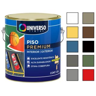 Tinta Piso Premium Concreto Asfalto Quadra 3,6L Universo Acrílica Calçada Chão Estacioname