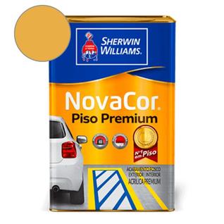 Tinta Premium Para Piso NovaCor Amarela Sherwin Williams 18L