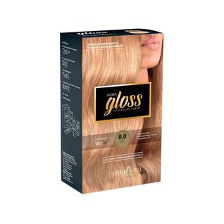 Tintura Acquaflora Hidra Gloss 80 Louro Claro