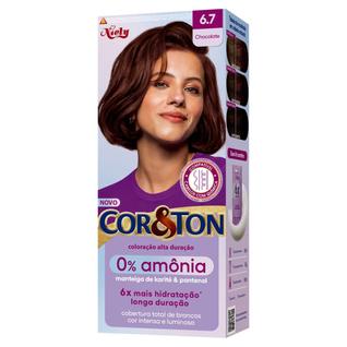 Tintura Cor e Ton Sem Amônia 6.7 Chocolate 1 unidade
