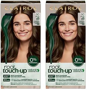 Tintura de cabelo Clairol Root Touch-Up Natural Instincts 5C Cool Brown