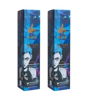 Tintura para cabelo Arctic Fox Jinx Vibrant Blue Vegan Cruelty Free 165 ml