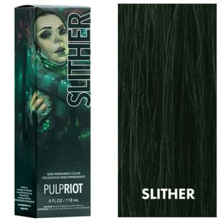 Tintura semipermanente para cabelo Pulp Riot Slither Verde 118 ml