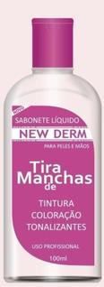 TIRA MANCHAS DE COLORAÇÃO PARA PELES E MÃOS 100ml - DIVINA DAMA