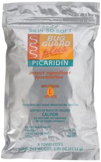 Toalhetes repelentes de insetos AVON Skin So Soft Bug Guard Plus