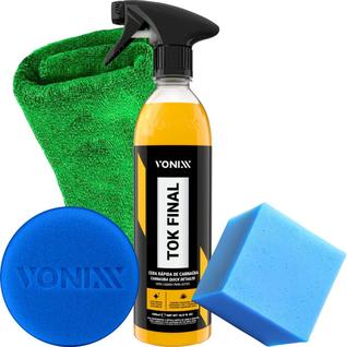 Tok final cera liquida finalizadora brilho e proteção automotiva vonixx