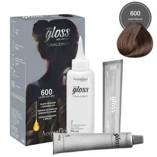 Tonalizante Acquaflora Hidra Gloss 600 Louro Escuro