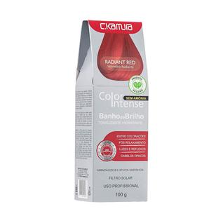 Tonalizante C.Kamura Color Intense Radiant Red Banho De Brilho 100g