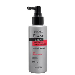 Tônico Capilar Antiqueda Crescer Cabelo Estimula o Crescimento 100ml Eudora Siàge Men