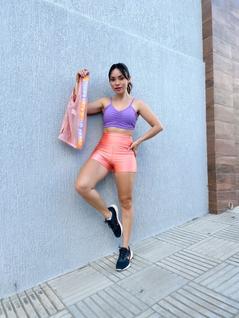 Top alca lavanda