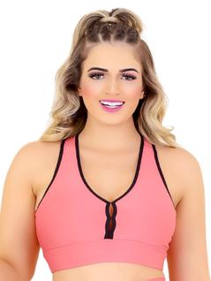 Top Cropped Nadador Fitness Feminino  Academia Treino Corrida Musculação Ginástica Caminha