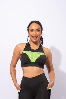 Top Fitness Feminino Academia Treino Com Tela F7 NEW STYLE