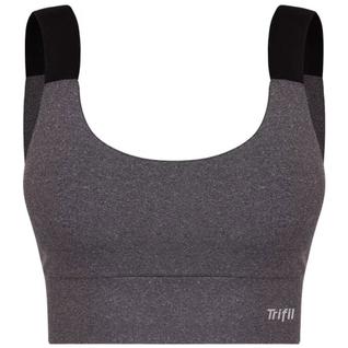 Top Fitness preto Inverse Usa dois Lados com Bojo Trifil