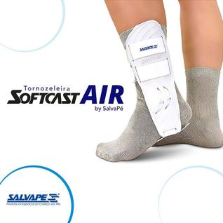 Tornozeleira Softcast Air - Ref. 616 para Tratamento de Torções e Traumas