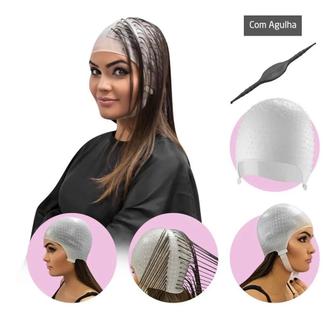 Touca De Silicone Para Mechas, Luzes, Reflexo - Dompel