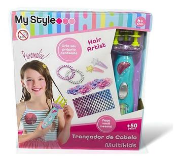 Trançador De Cabelos Multikids My Style +50 Peças Br2139
