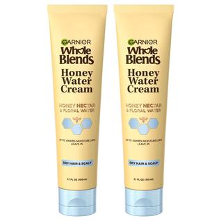 Tratamento de cabelo Garnier Whole Blends Honey Water Cream x2