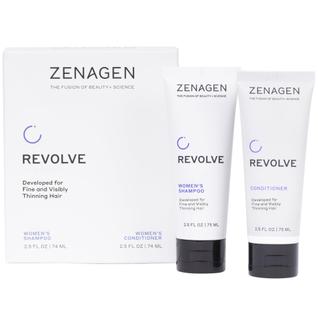 Tratamento de queda de cabelo Zenagen Revolve Shampoo + Condicionador