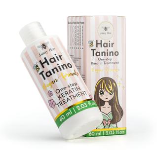 Tratamento de queratina para alisamento de cabelo Jumy Bee Tanino 60mL