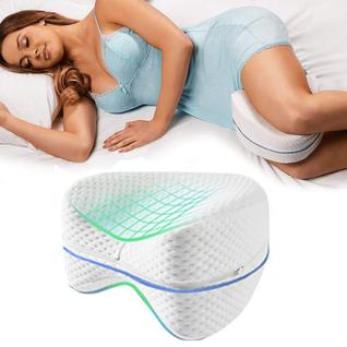 Travesseiro Cervical Ortopédico Almofada Cama Corretor Coluna Postura Alivio Dores Pernas 