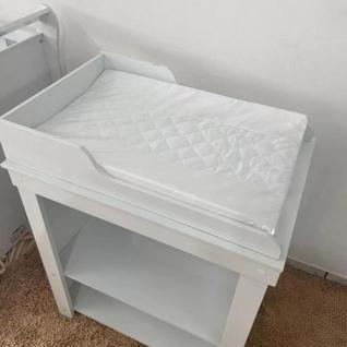 Trocador de Fraldas Cômoda Para Bebê Menina Menino Anatômico Capa Plástica Americano