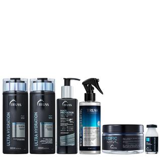 Truss Ultra Hydration Kit Shampoo Condicionador Specific Mask Shock Repair Hair Protector 