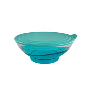 Tupperware Tigela Elegância Policarbonato 1,5 Litros - Transparente/Tropical - Ideal para 