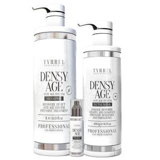 Tyrrel Kit DENSY AGE Shampoo 1L Máscara 500ML Óleo 30ML