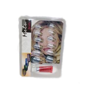 Unhas Postiças  Decorada Modelo 03 com cola