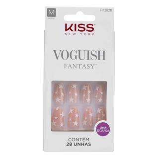 Unhas Postiças Kiss NY Voguish Fantasy - In The Stars