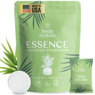 Vaporizadores de banho Body Restore Aromaterapy Tea Tree, pacote com 15